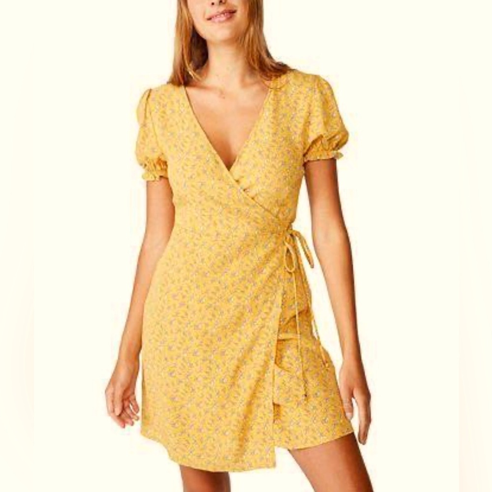 Brand New Cotton On Wrap Mini Dress